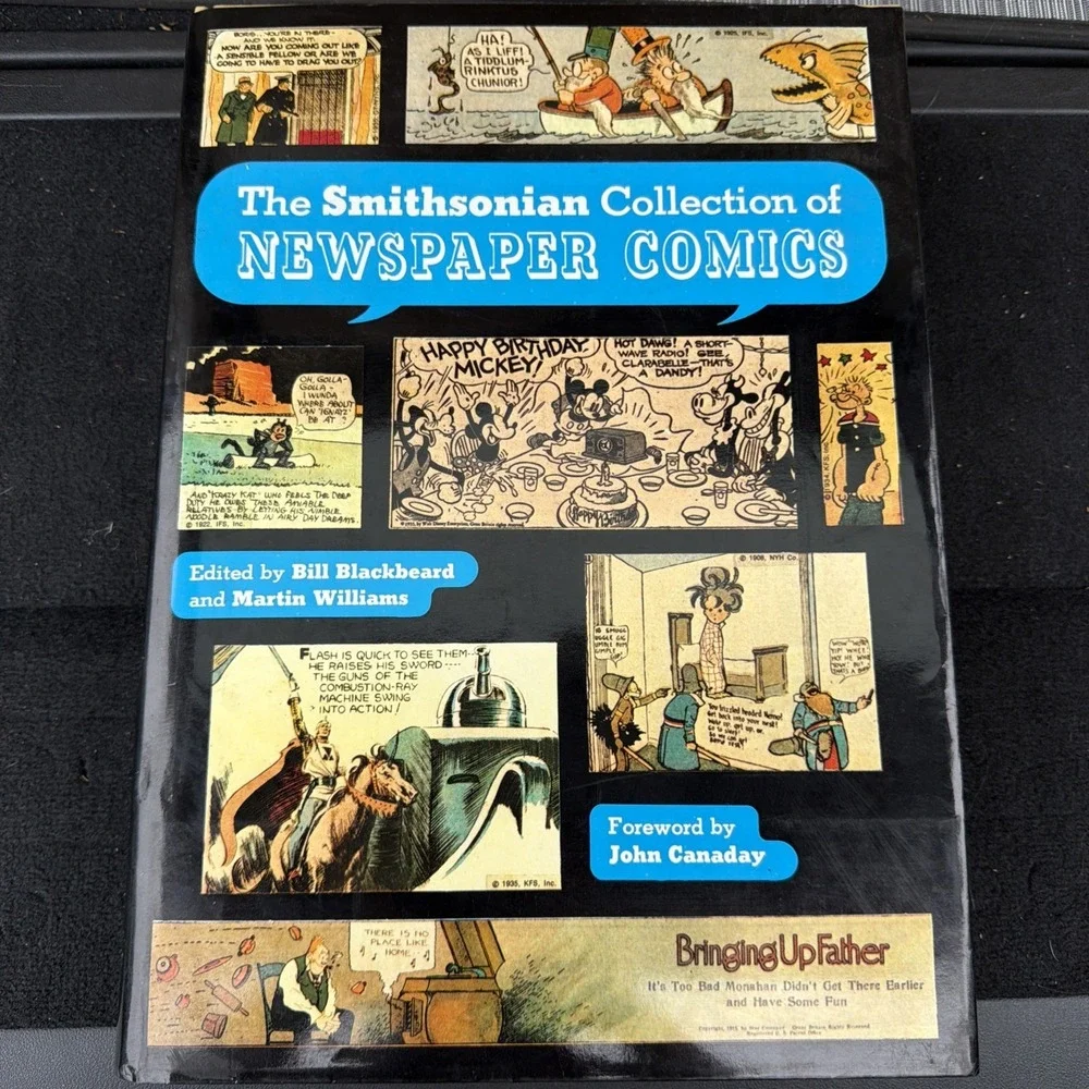 The Smithsonian Collection of Newspaper Comics 1977‎ Abrams HC DJ Williams